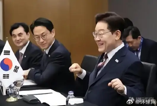 李在明总统与挪威首相会晤,现场重现“维京划船”庆祝动作